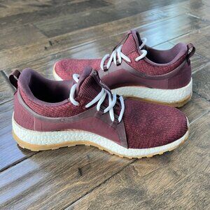 Adidas Womens Pureboost X ATR 'Red Night' Burgundy Running Shoes Size 9 - BY2693
